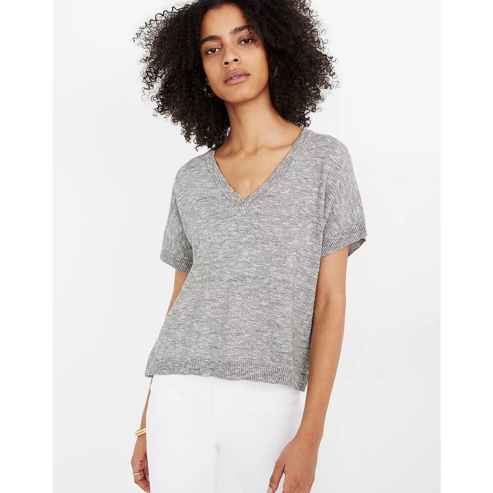 Madewell Gray Paulson Sweater Tee Size XS